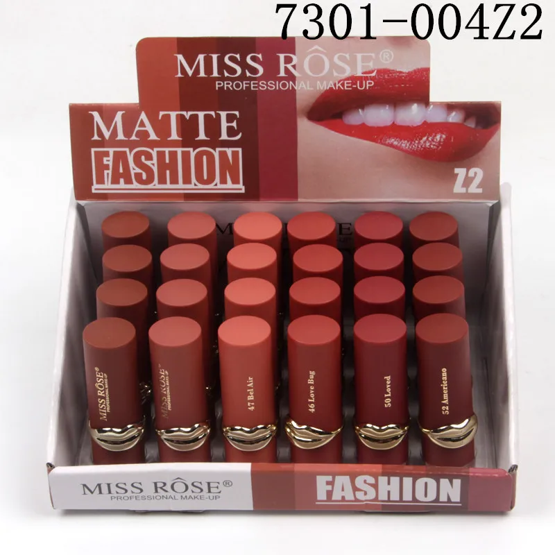 MISS ROSE новый хит продаж 24 шт. форма губ прочный водонепроницаемый увлажняющий бокс