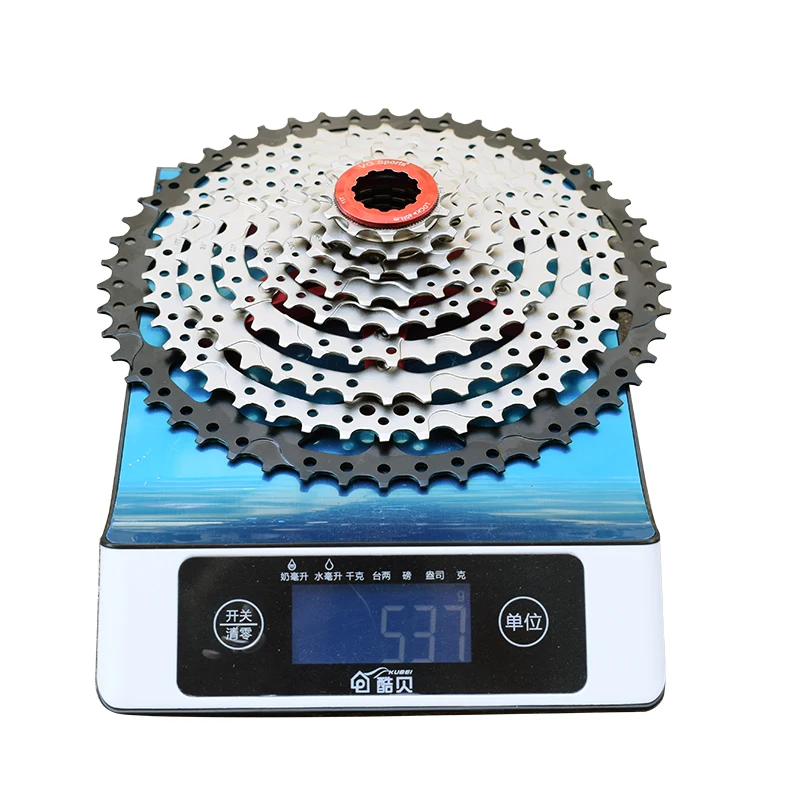 VG Спорт 11-50t 9 скоростей MTB кассета велосипедная Звездочка свободного хода cdg 9S горный велосипед свободного хода 50T Сверхлегкий 537 г высокое качество