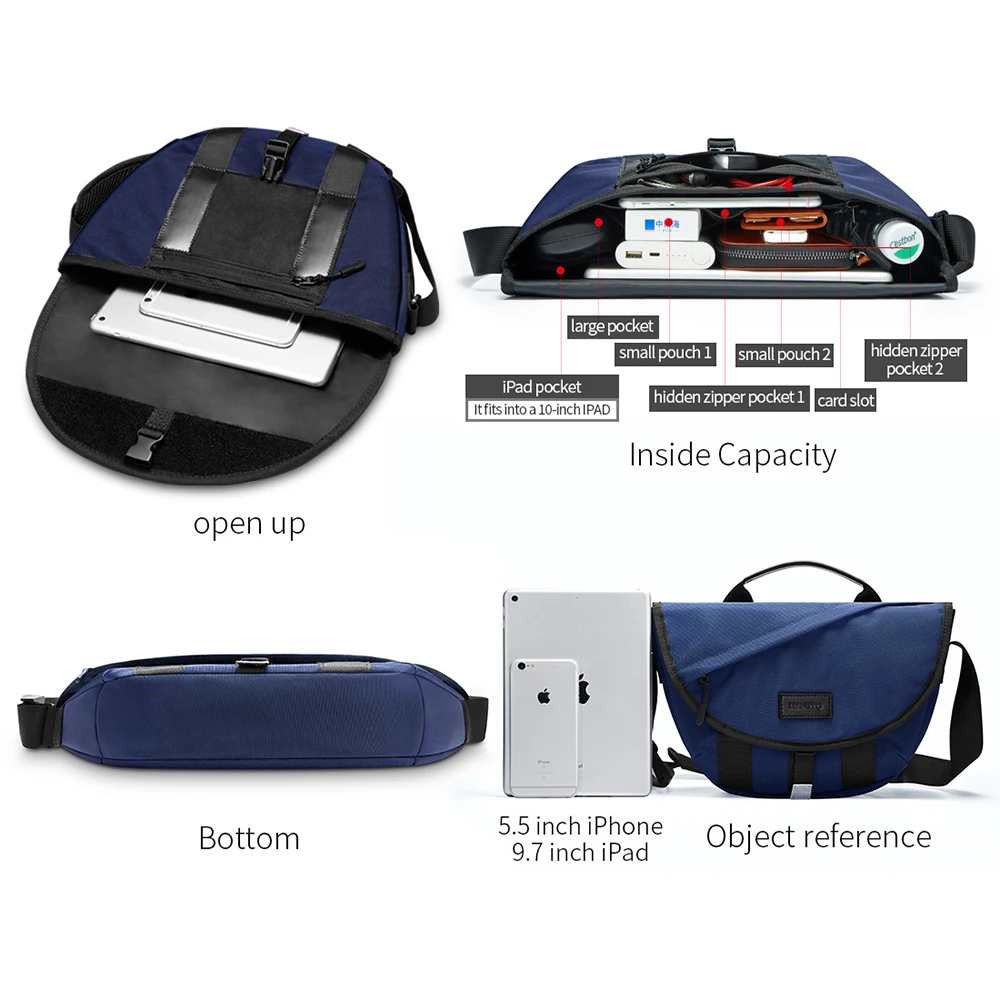 Сумка через плечо NewBring роскошная нагрудная сумка школьная короткая для похода 2019