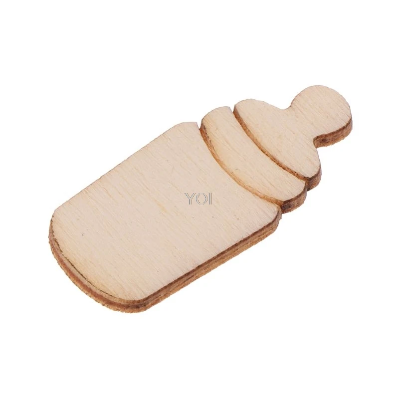 10 шт. в форме бутылки для кормления лазерная резка своими руками деревянный налет