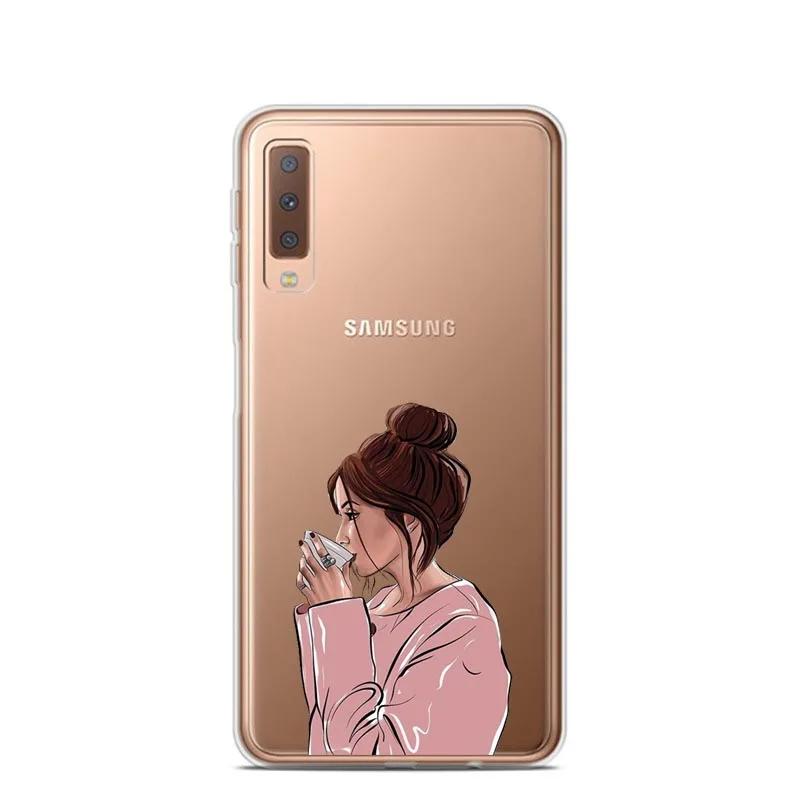 TPU Для samsung Galaxy A50 силиконовый чехол ТПУ защитный чехол для телефона для samsung A30 A305F A305 30 SM-A305F A10 A50 чехол мягкий - Цвет: TPU