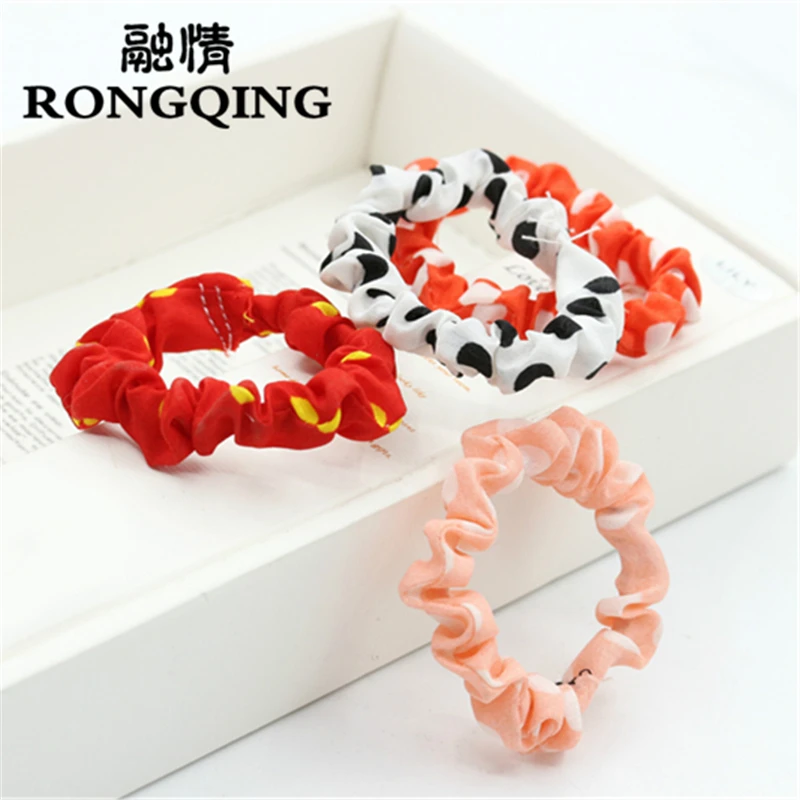 

RONGQING 100pcs/lot Colour random delivery Mixed wholesale Flowers Hair jewelry for women