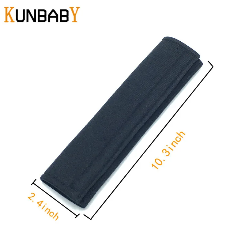 2 шт. черная накладка для ремня безопасности автомобиля Наплечные колодки