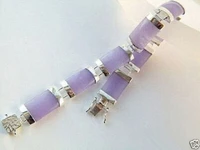 wholesale price 16new aaa natural dangle 821mm drop purple lavender stone earrings post