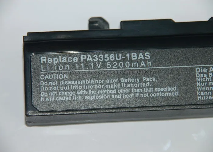 6 ячеек батареи для Toshiba Portege M300 M500 S100 Tecra A10 A2 A3X A9 M2 M3 M5 M6 S4 S5 Satellite Pro A50 S300 S300M U200|battery for