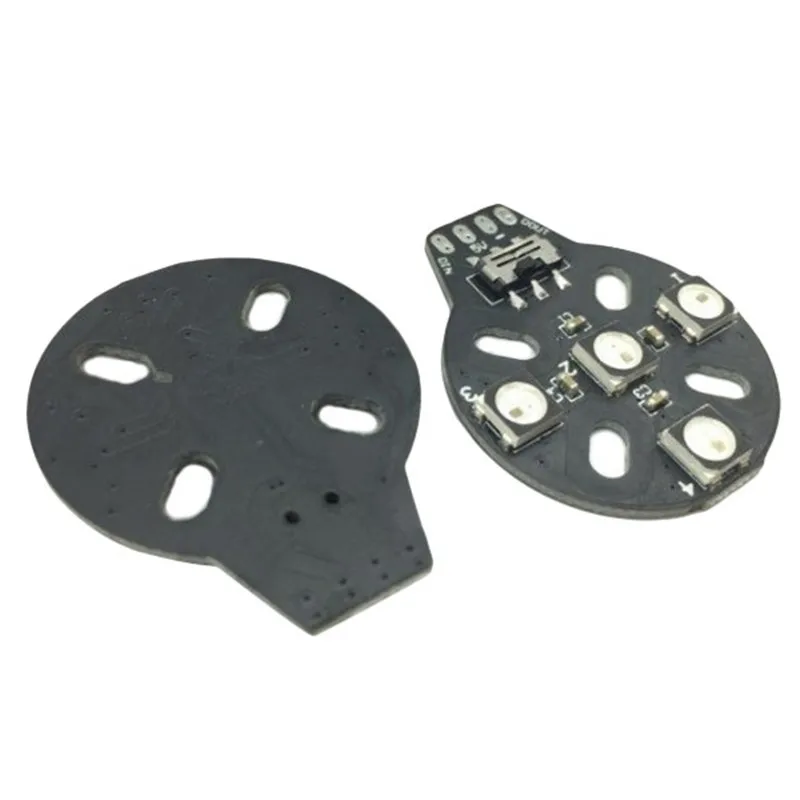 Светодиодный светильник 4XWS2812B 5 В основание двигателя один ПК для Naze32 F3 CC3D F с