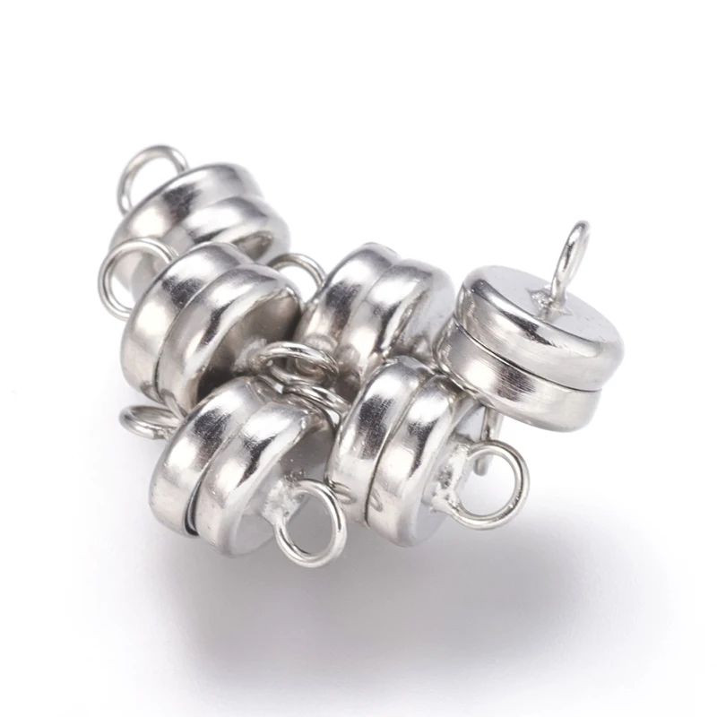 Латунные Магнитные застежки для изготовления ювелирных изделий сделай сам