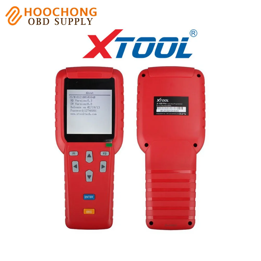 Xtool X100 PRO автоматический программатор ключей + обновленная версия с адаптером