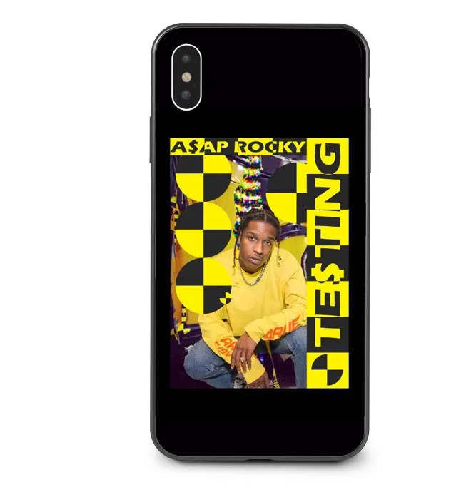 ASAP Rocky Cool Rapper Черный Силиконовый ТПУ чехол для телефона чехол для iPhone 5 5S SE 6 6splus 7 7Plus 8 8 Plus X XS MAX XR 5,8 6,1 6,5 - Цвет: TPU