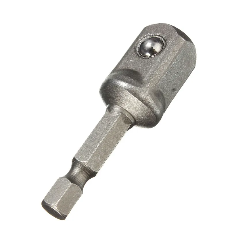 3pcs Chrome Vanadium Steel Socket Adapter Set Hex Shank to 1/4&quot 3/8&quot 1/2&quot Extension Drill Bits Bar Bit Best Promotion |