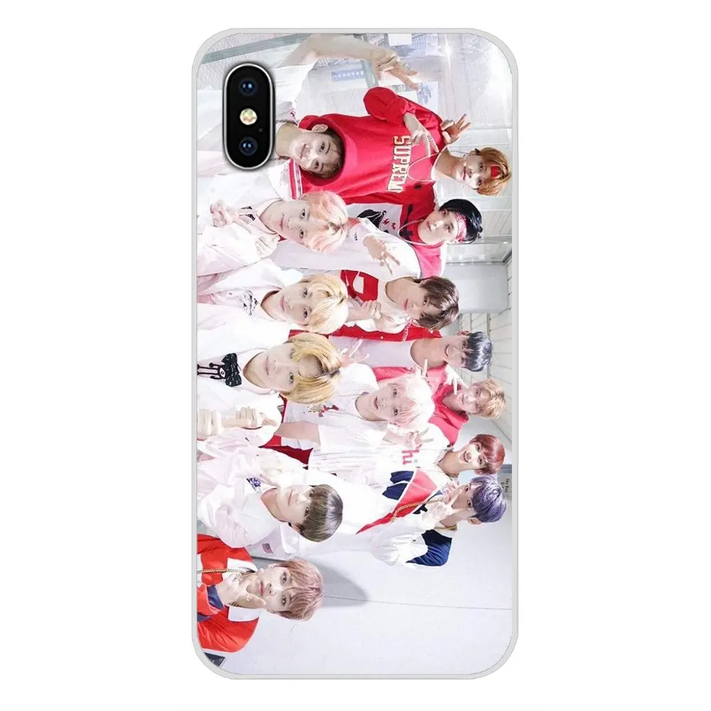 NCT 127 Kpop Boy group для Apple iPhone X XR XS MAX 4 4S 5 5S 5C SE 6 6S 7 8 Plus ipod touch Аксессуары чехлы телефонов |