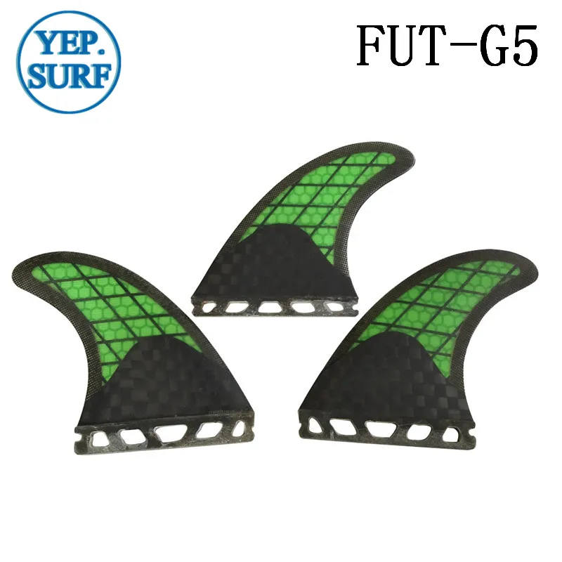 Плавники для серфинга Quilhas Future G5 Fin углеродное волокно соты плавники из
