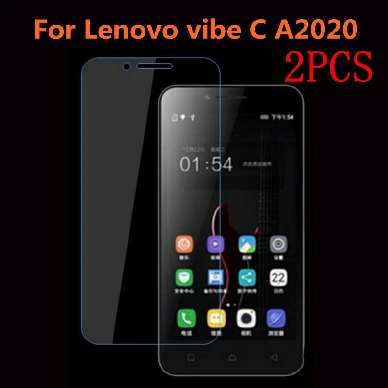 2 шт. закаленное стекло для Lenovo vibe C A2020 Защитная пленка экрана A2020a40