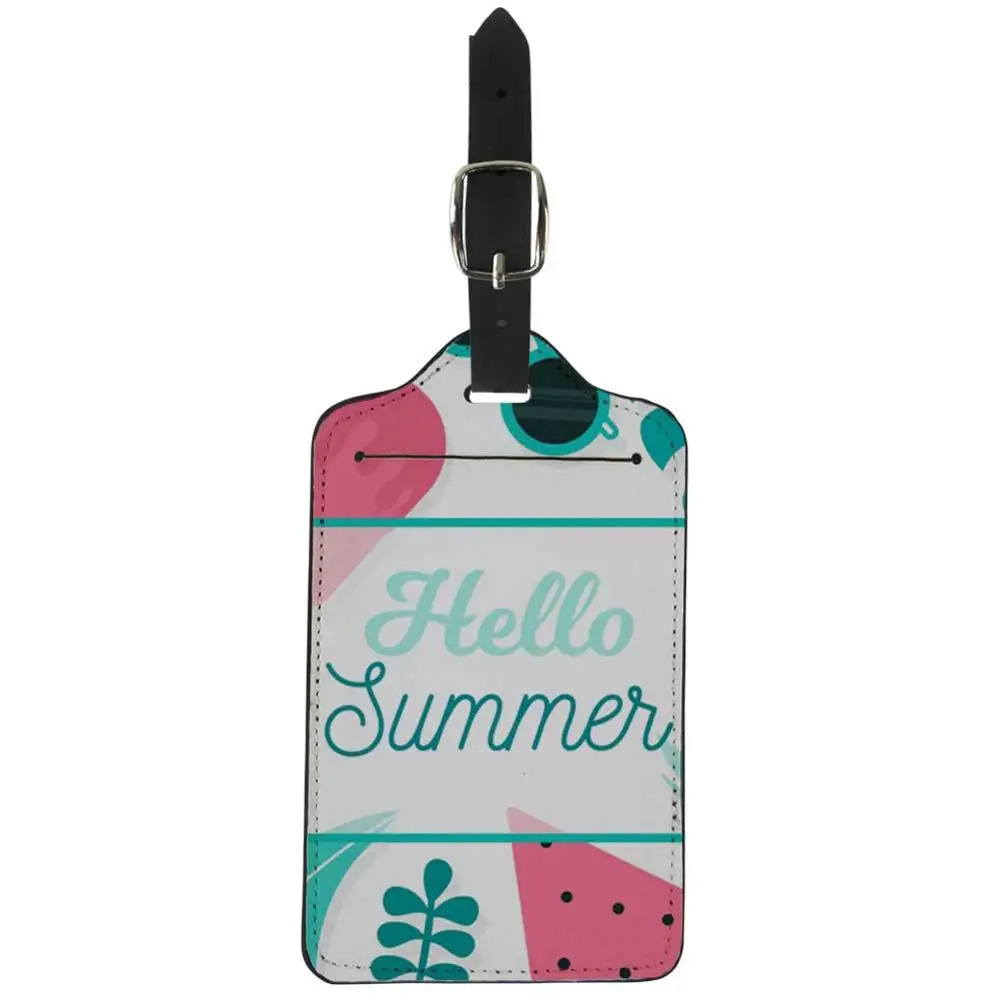 Чемодан с надписью Hello Summer | Багаж и сумки