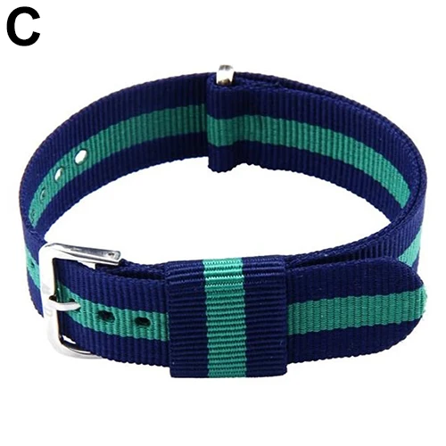 Новое поступление унисекс полосатый узор Мода британский стиль холст 20 мм