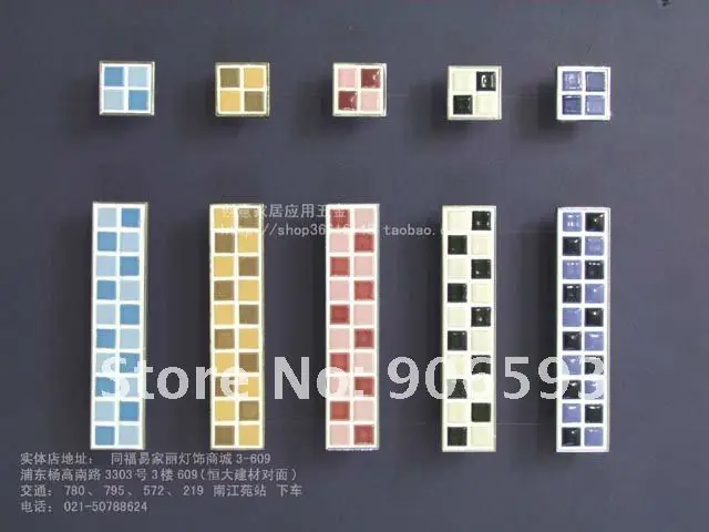 24 шт. в партии бесплатная доставка винно-красная мозаика фарфоровые декоративные