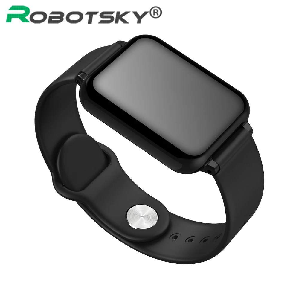 Умные часы B57, Bluetooth, пульсометр, кровяное давление, кислородный будильник, мужские спортивные часы, носимые часы для дропшиппинга