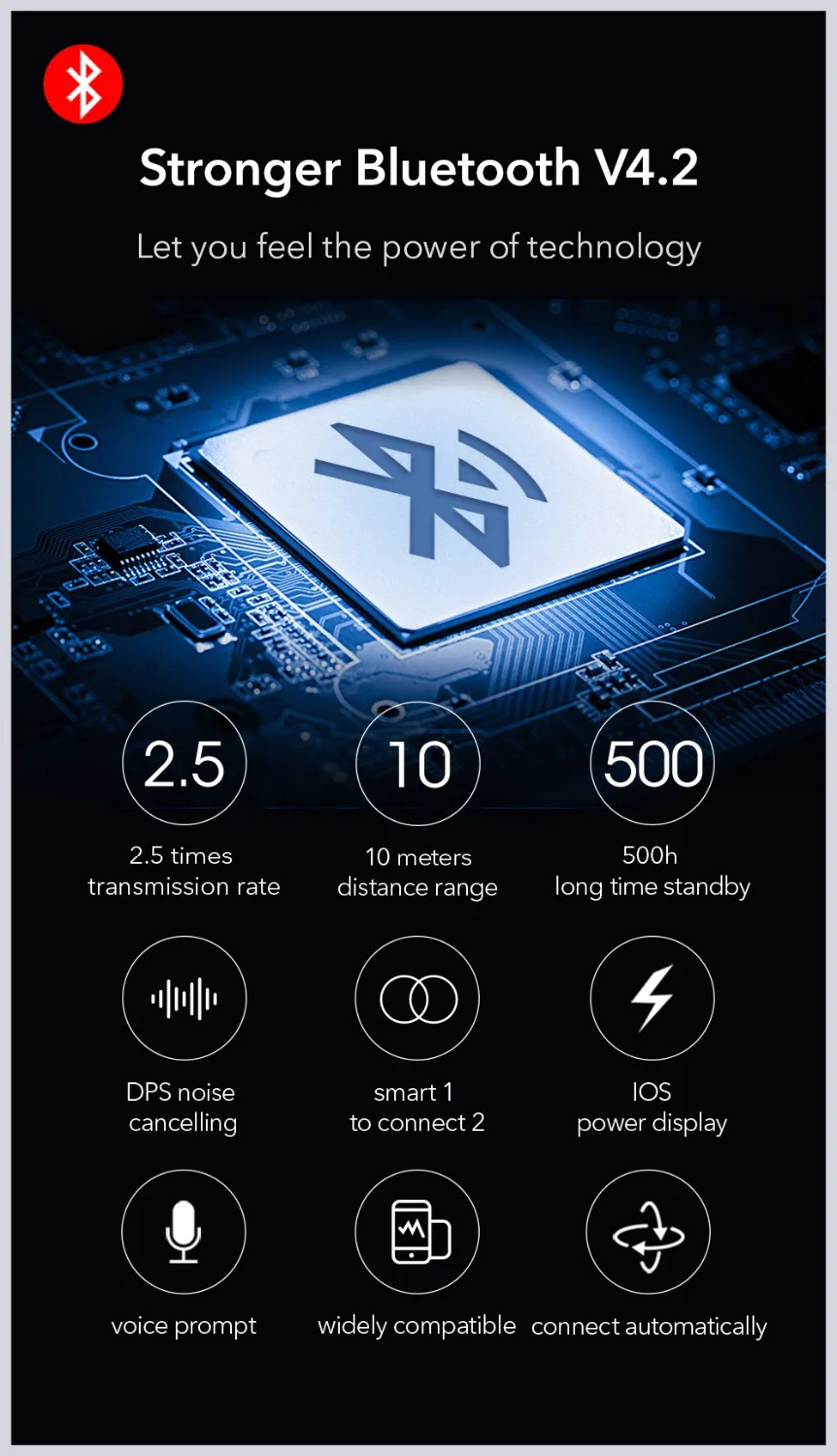 UCOMX U6H/U6H Pro Bluetooth наушники беспроводные наушники с микрофоном истинные беспроводные стерео вкладыши монитор наушник для iPhone huawei Mi