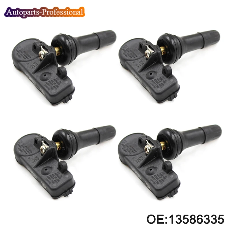 Датчик давления в шинах Buick Cadillac Chevy Chevrolet Malibu Silverado GMC 13586335 13581558 4 шт./лот |
