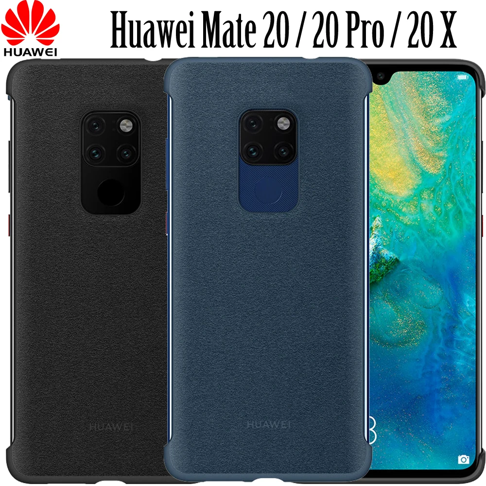 huawei mate 20 X чехол Обложка на заднюю панель из искусственной кожи официальный huawei mate 20 X чехол для телефона автомобильный Магнитный чехол-держатель mate 20 X