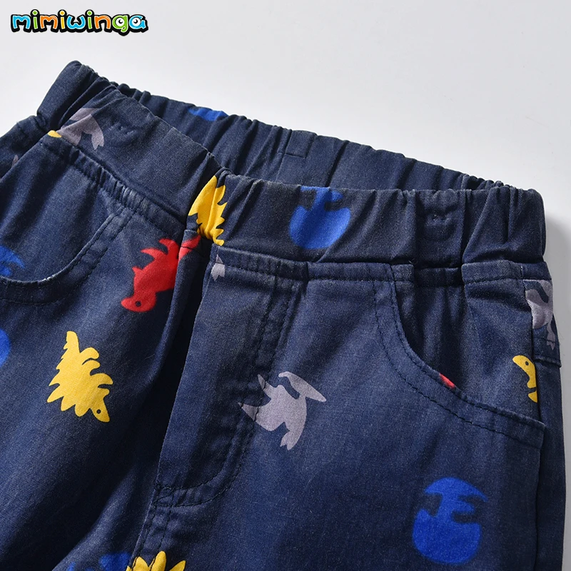 Mimiwinga 2019 Summer Children Boys Clothes Set Cartoon Print T Shirt + Shorts Kids Suit Comfortable Baby |