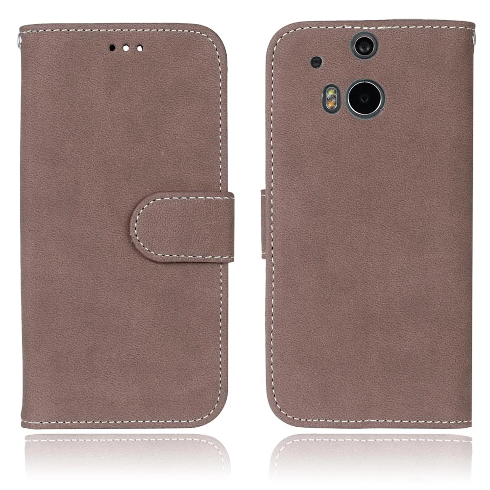 Для htc One 2 M8 чехол Роскошный кожаный чехол-книжка с отделениями для карт телефона s