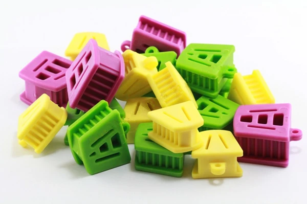 15 шт. новые силиконовые латексные блоки для укуса рта фиолетовый зеленый