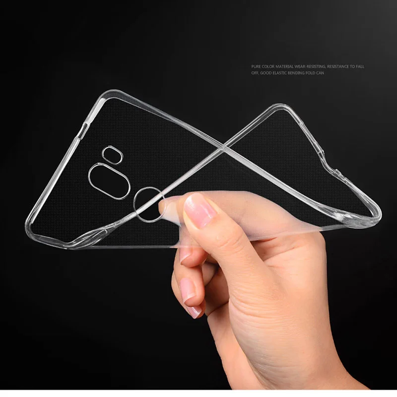 Прозрачный Мягкий ТПУ 5.0For Moto E4 чехол для Motorola задней панели сотового телефона |