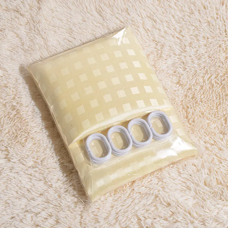 LeRadore 2019 Новая роскошная утолщенная занавеска для душа из полиэстера водостойкая