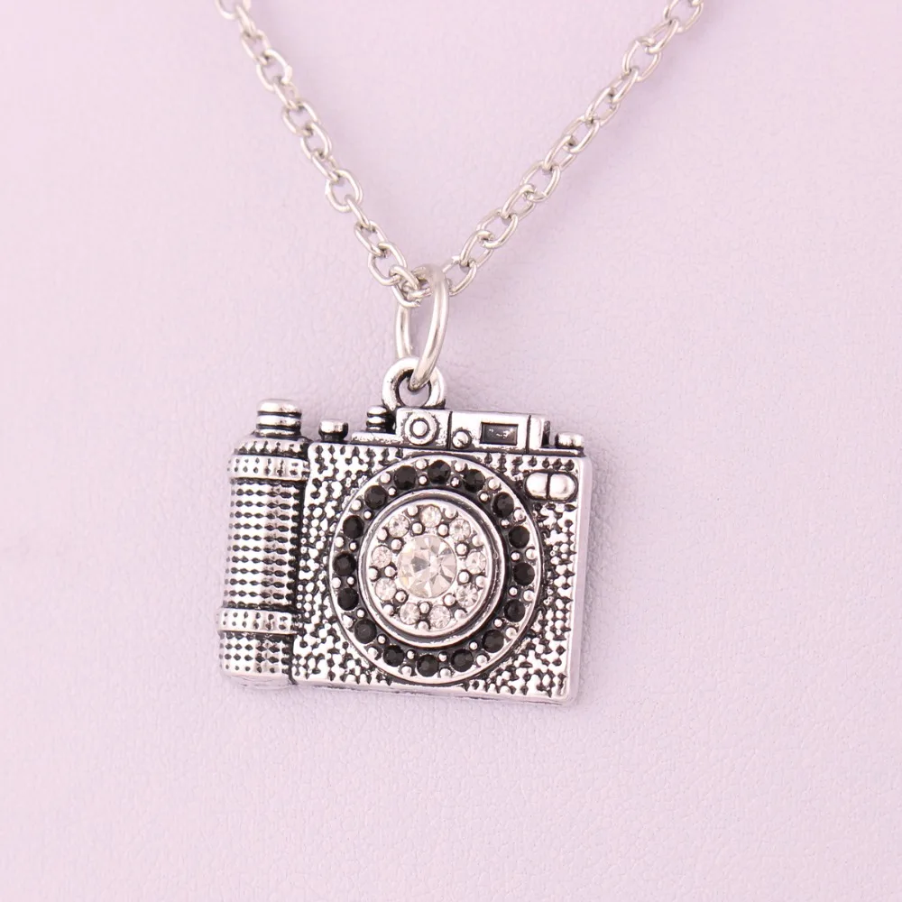 Новое модное ювелирное изделие винтажное ожерелье с подвеской в виде камеры