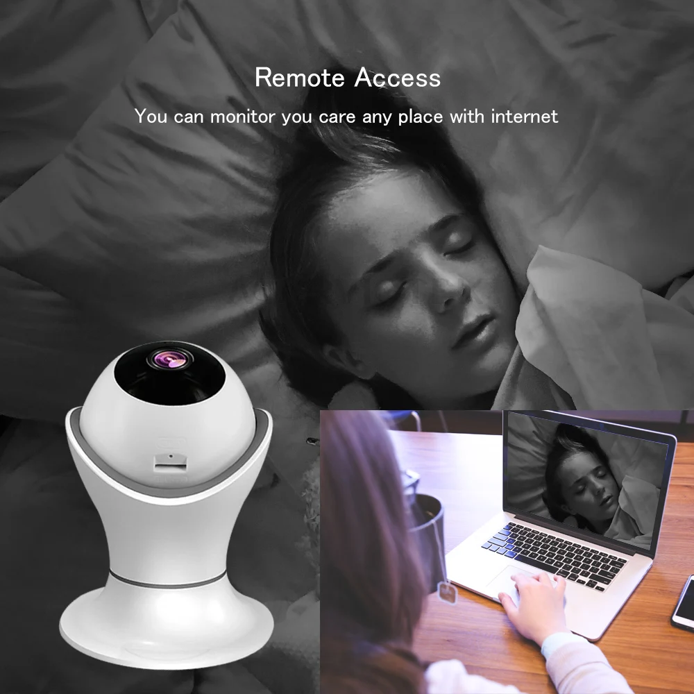 HD 1080 P IP Камера Wi Fi двухстороннее аудио Видеоняни и радионяни видео Камеры