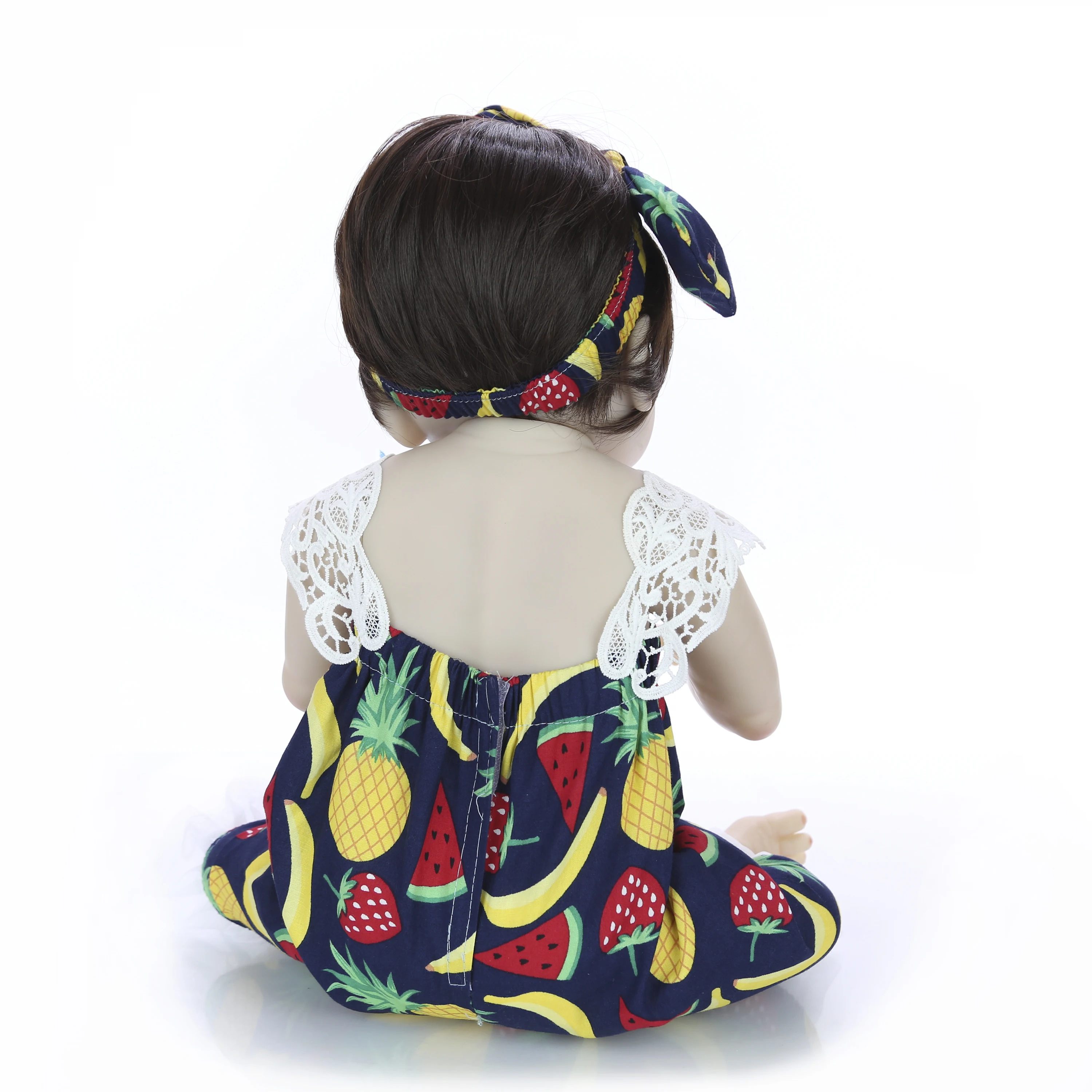 KEIUMI Pretty Baby Возрожденный силикон куклы полное тело Reborn Реалистичная девочка кукла