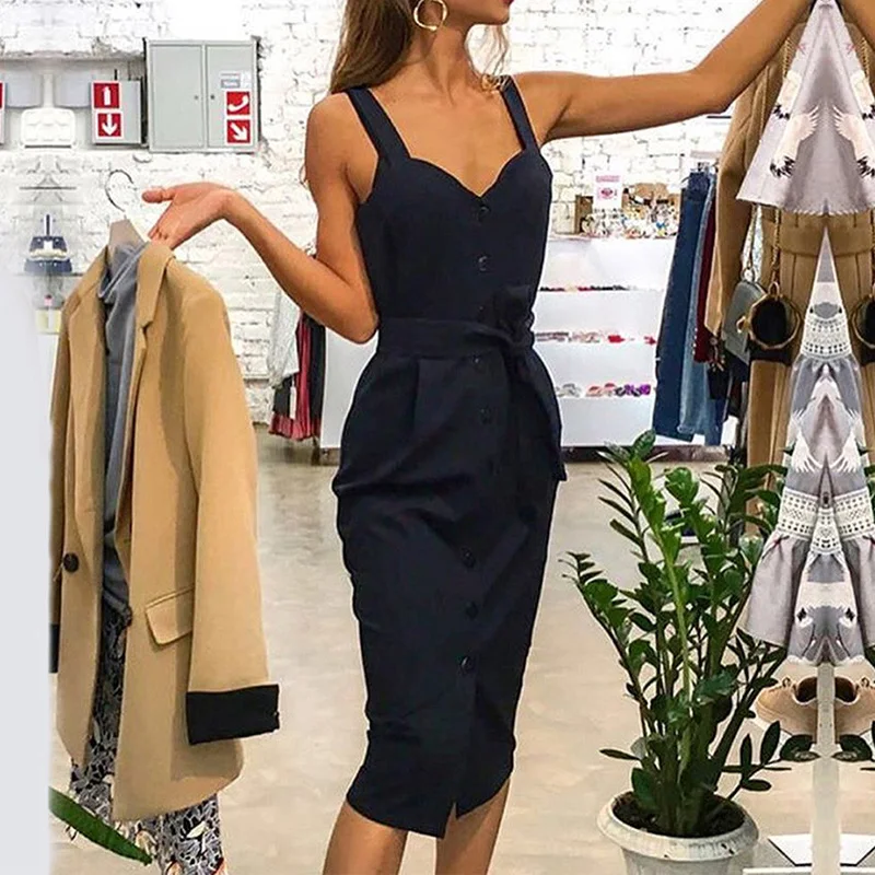 Женское платье повседневное облегающее коктейльное с v-образным Вырезом Туника