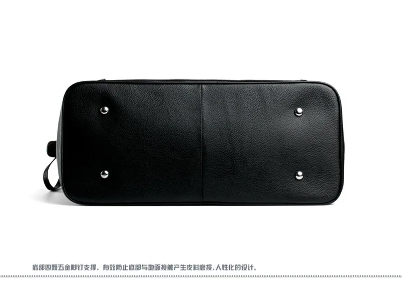 Мужская сумка для путешествий из натуральной кожи Черная|leather duffle bag|leather travel bagduffle