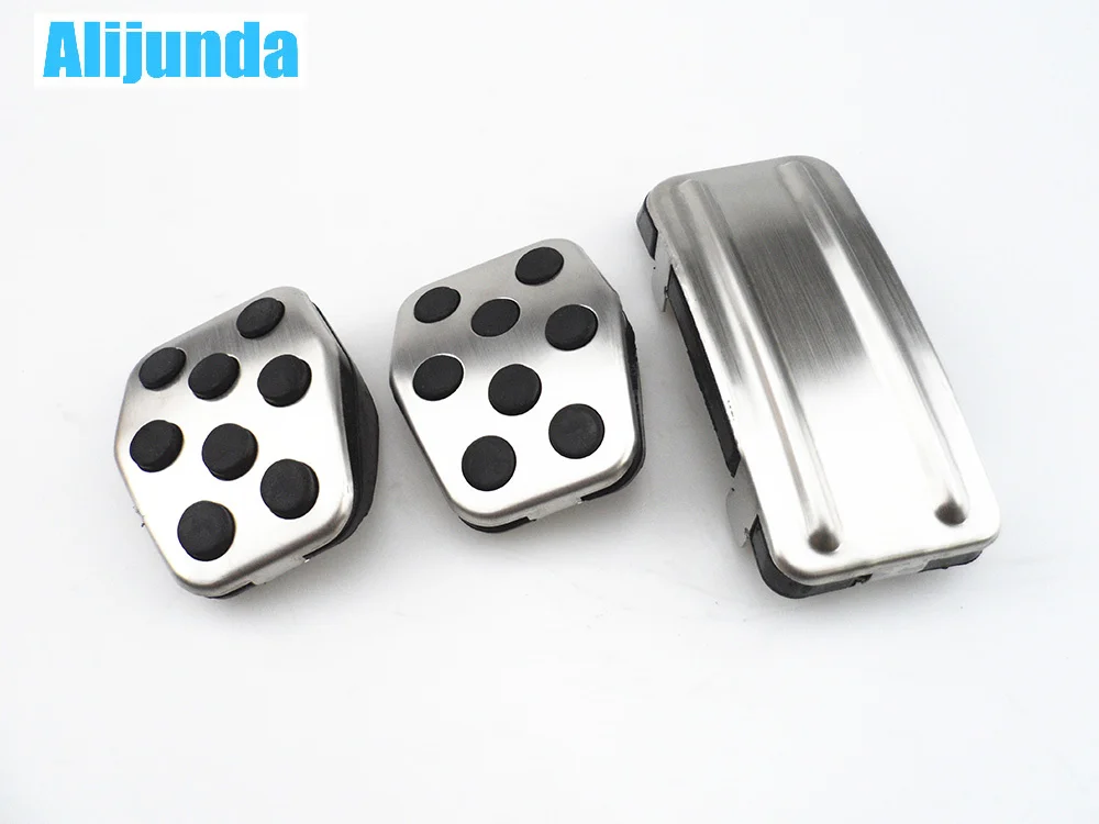 Alijunda для Ford Focus kuga ST 2005-2011 2012 2013 Автомобильные накладки из нержавеющей стали, покрытие MT AT для Focus 2 focus 3