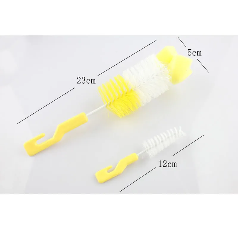 2 шт./компл. щётки для чистки детских бутылочек с молоком|feeding bottle brush|bottle brushbottle