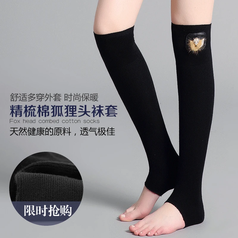 Новинка 2018 черные сексуальные хлопковые носки для женщин осенне зимние