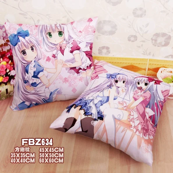 

Anime Home Textile Two sided Square Throw Pillow Cover Cases ALICE or ALICE