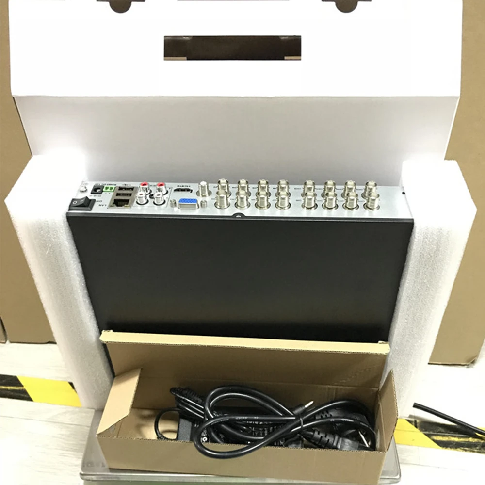 16CH Onvif H.265 Dvr Cctv Ahd Hvr аналоговая ip камера Full Hd 1080 p сетевой цифровой