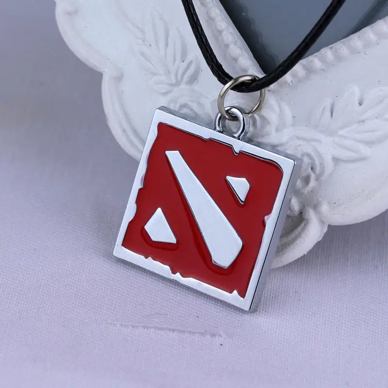 MQCHUN 2 цвета Dota 2 кулон ожерелье Европа Америка Женщины и мужчины ожерелья покрытые эмалью Подвески игровые ювелирные изделия-30