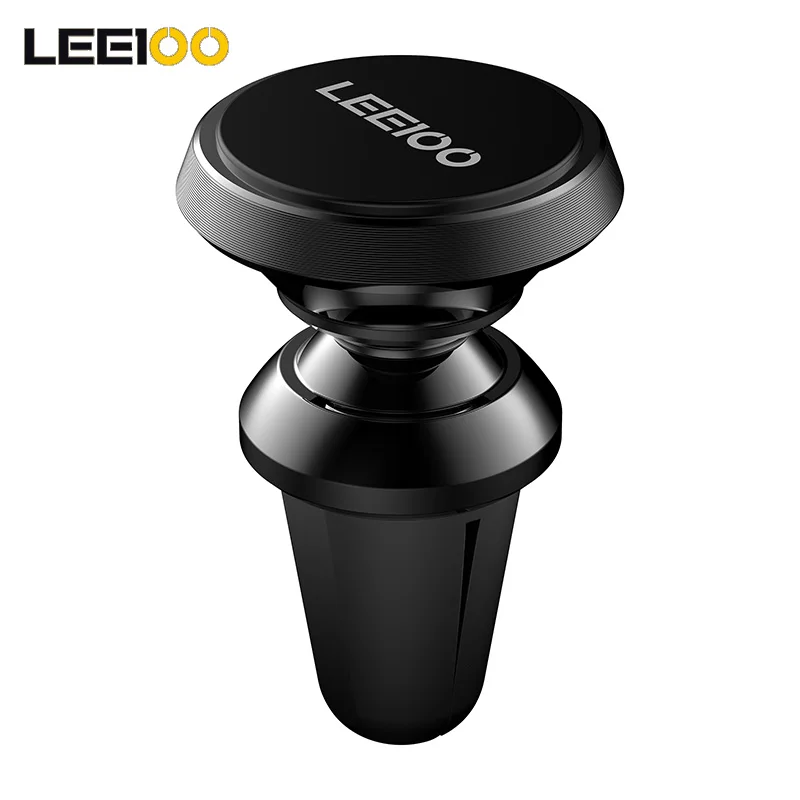 Магнитный держатель для мобильного смартфона Leeioo подставка с вентиляционным