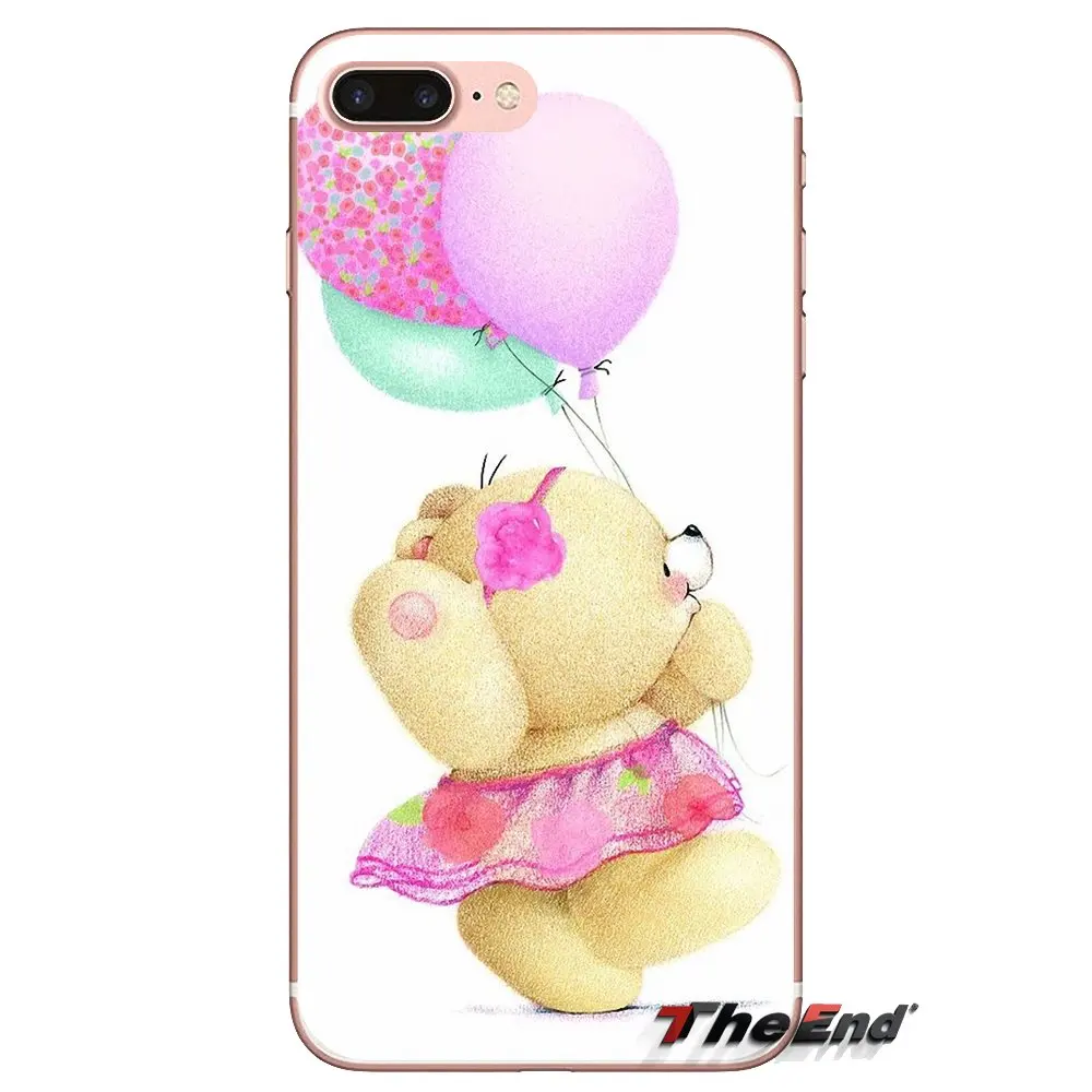 Forever Friends Bear Art TPU Transparent Covers For Xiaomi Mi3 Samsung A10 A30 A40 A50 A60 A70 Galaxy S2 Note 2 Grand Core Prime |