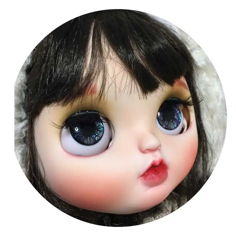Blyth девушка индивидуальные куклы лицо NO.QAQ0306-2