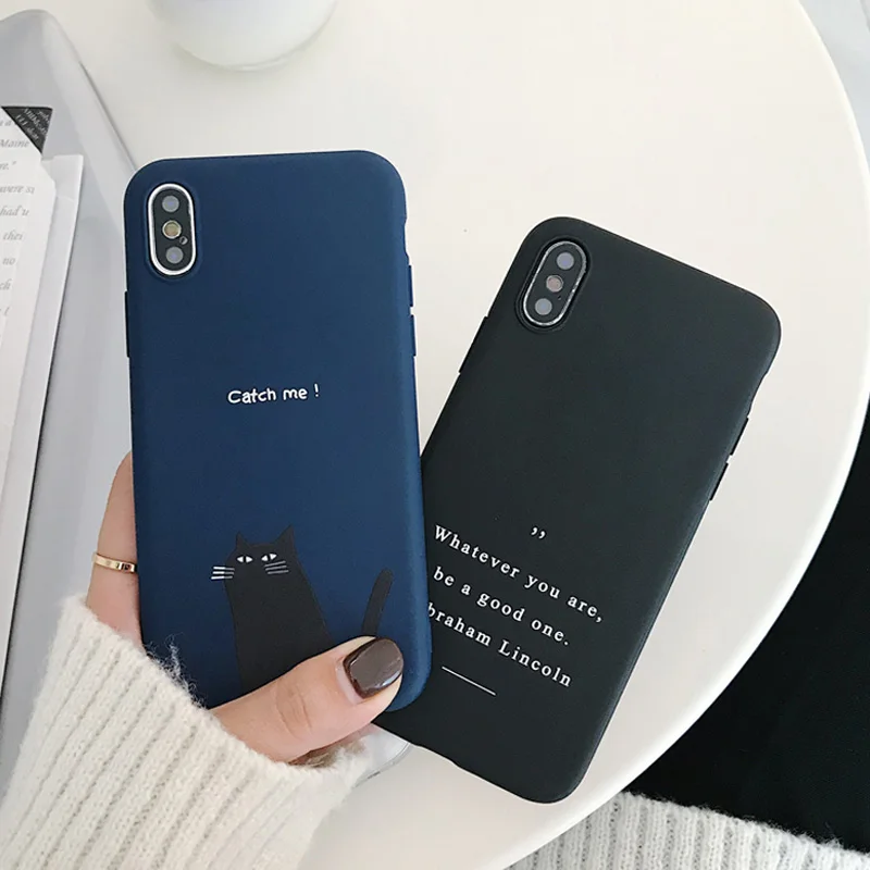 Силиконовый чехол Moskado для iPhone X XR XS Max 7 8 6 6s Plus 5 5S SE Love Heart Letter чехол для телефона с рисунком в виде животного мягкий чехол из ТПУ