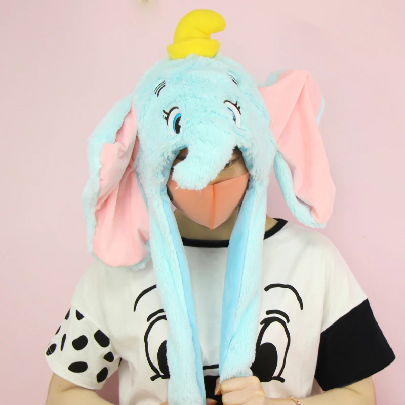 Dumbo плюшевая шляпа головной убор игрушки кукла подарки на Хэллоуин летающий слон