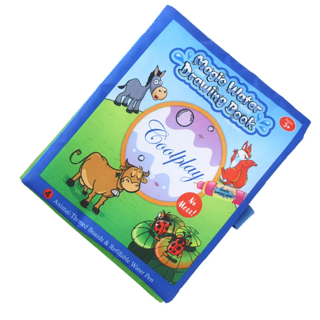 

Magic Water Drawing Book Writing Doodle Book Coloring Board For Children Painting Mat Early Educational Toy for Kids Mats Toys