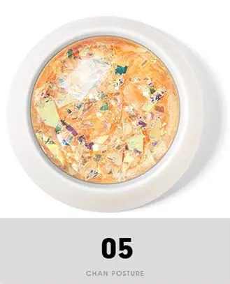 05 1 коробка, сделай сам, неровные ногти, блестки, дизайн ногтей, украшение, массивный, тонкий голографический блеск, хромированная пудра - Color: 05