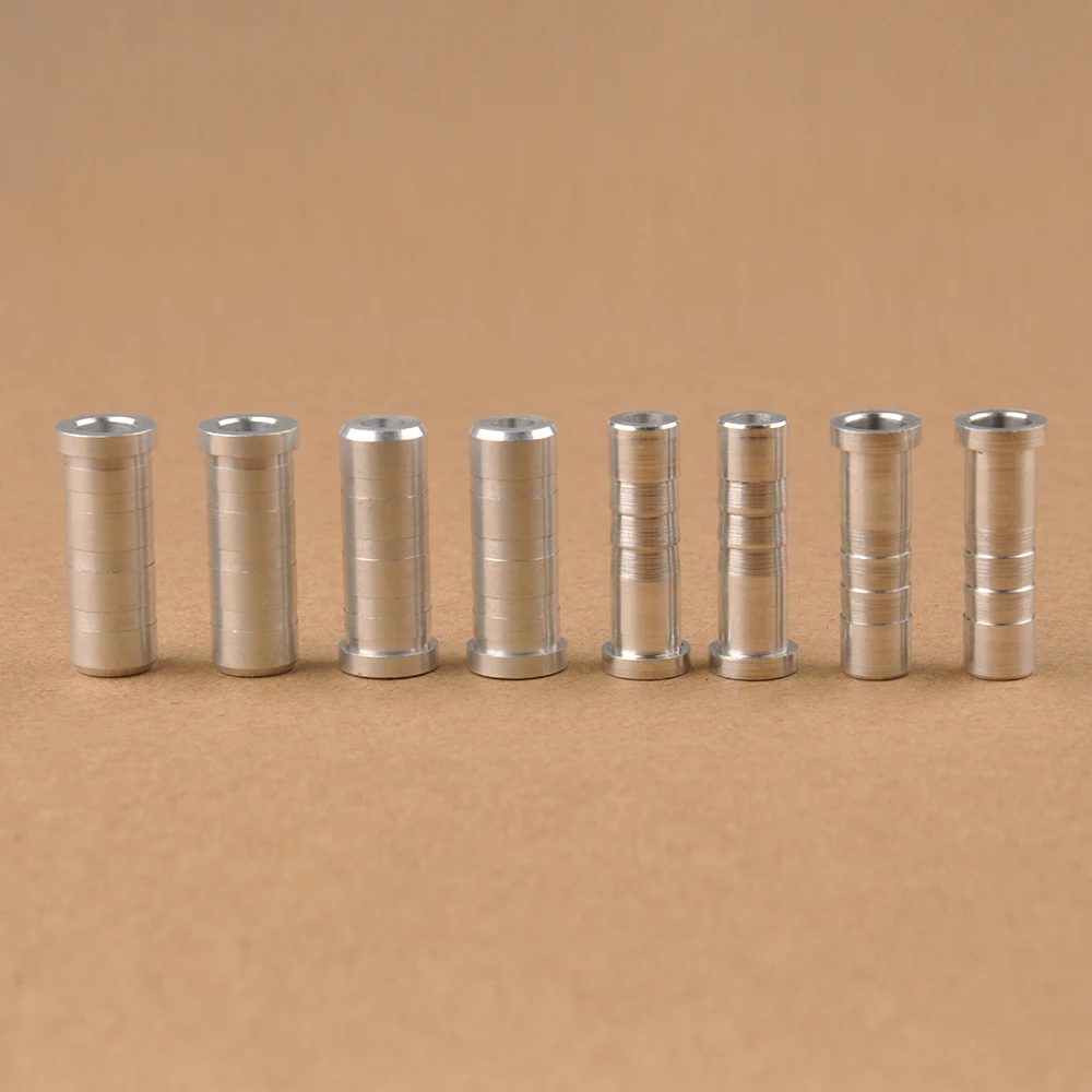 50/100pcs Arrow Aluminium Insert for ID 6.2mm/7.6mm Arrows/Crossbow Arrows Archery Hunting Shooting