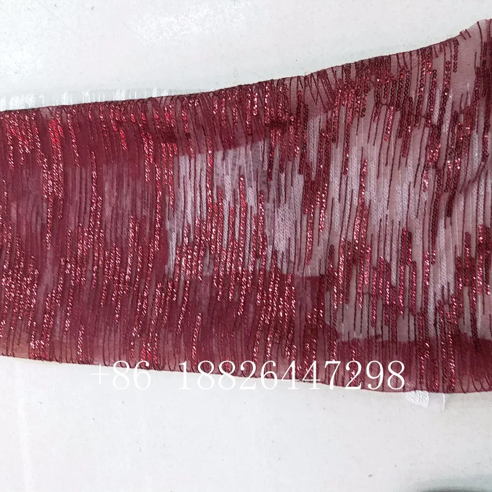 2017 новая клетчатая прозрачная блестящая эластичная сетчатая Французская ткань с