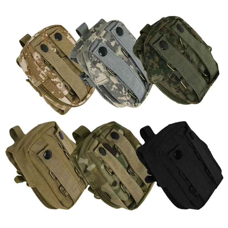 Тактическая Военная Сумка MOLLE PALS Многофункциональный Карманный Походный уличный